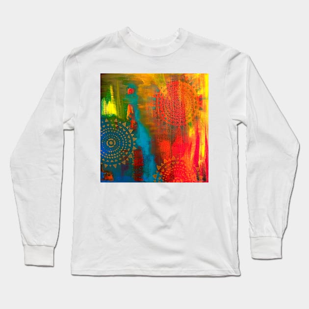 Worlds coming together Long Sleeve T-Shirt by MagaliModoux